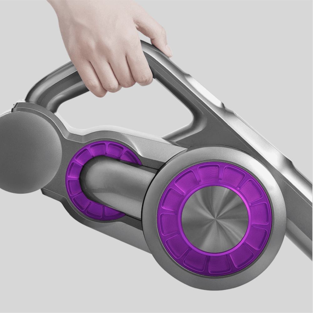 Пылесос вертикальный Jimmy Cordless Vacuum Cleaner JV85 Pro Graphite+Purple с зарядной станцией и адаптером модели ZD24W342060EU